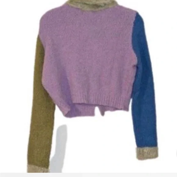 CIDER Color Block Cardigan - Picture 3 of 5